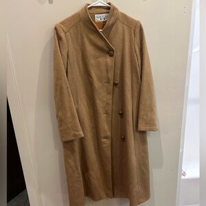 Classic Tan Women's wool coat